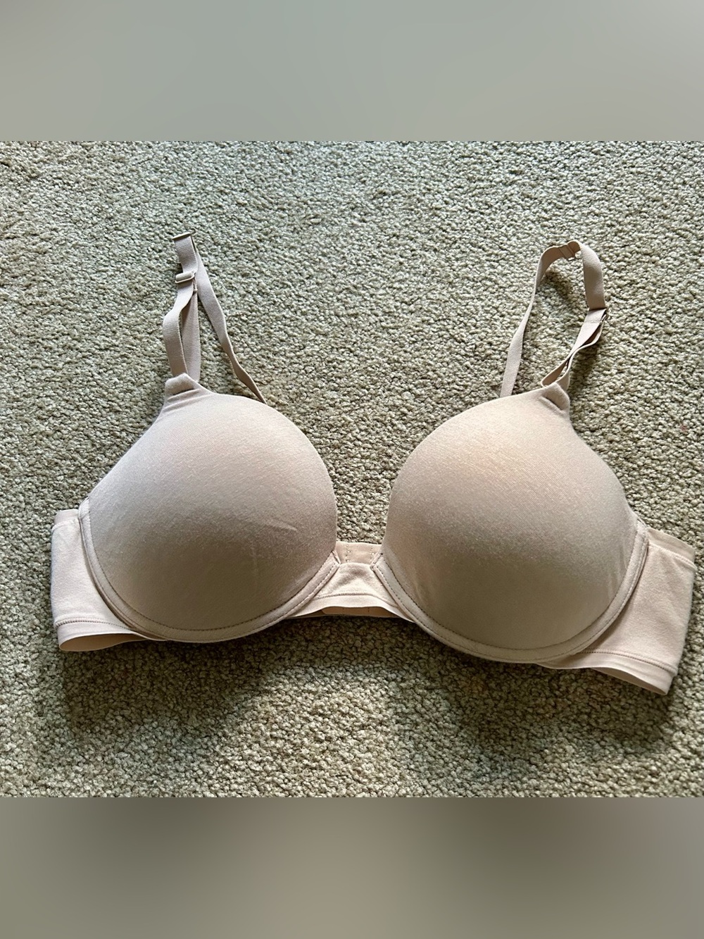 Natori Bliss Cotton Convertible T-Shirt Bra Café 38B